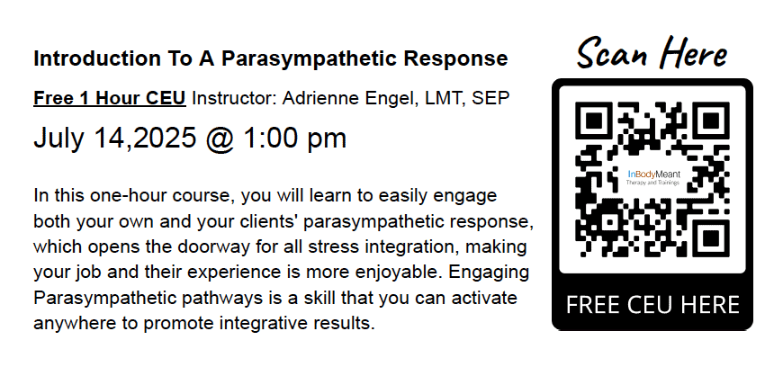 Intro to Parasympathetic Response free CEU
